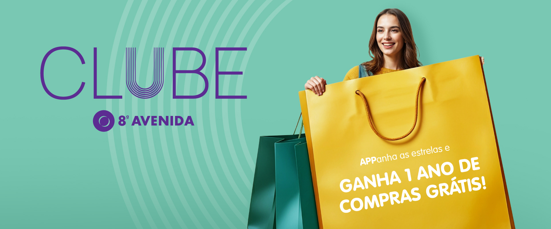 Ganha 1 ano de compras grátis!