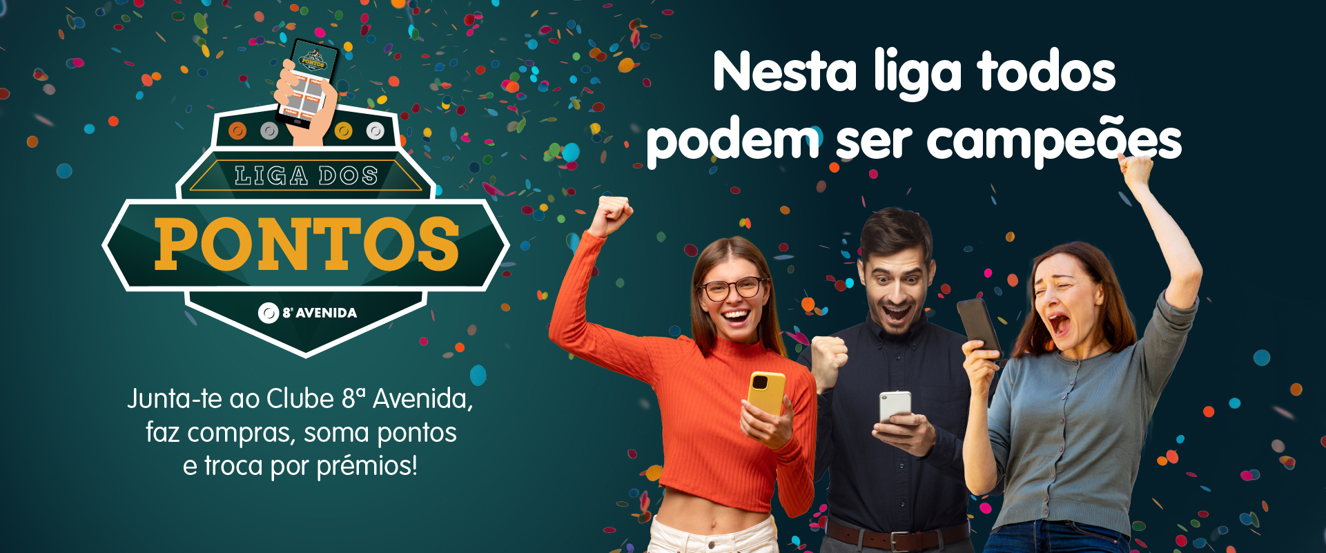 Nesta liga todos podem ser campeões! 🏆