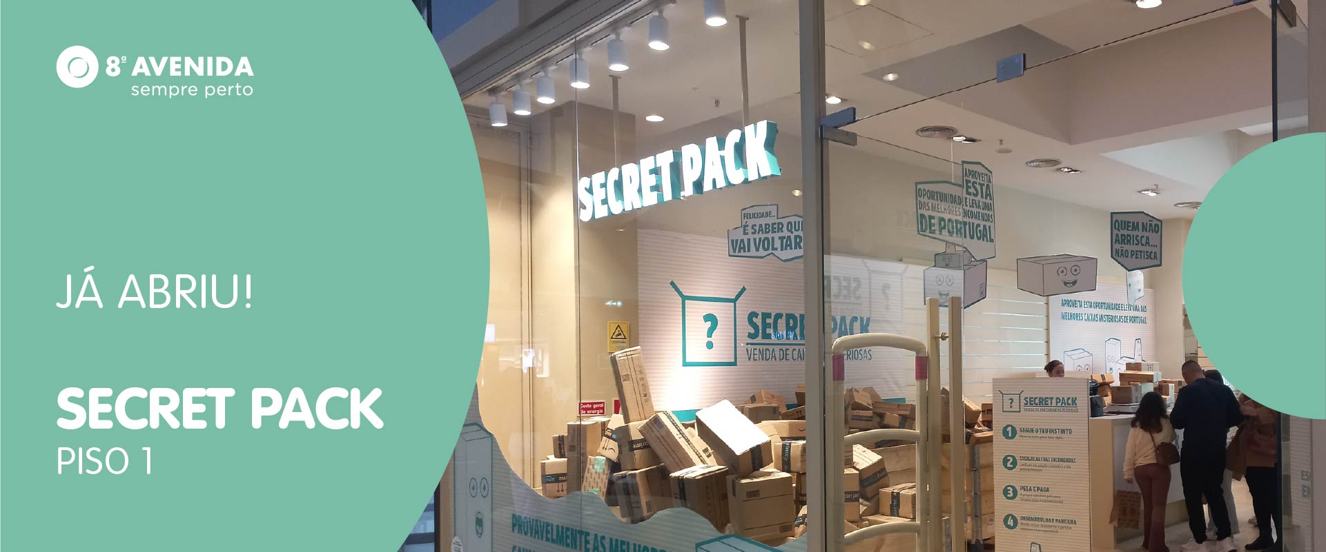 A Secret Pack chega ao 8ª Avenida