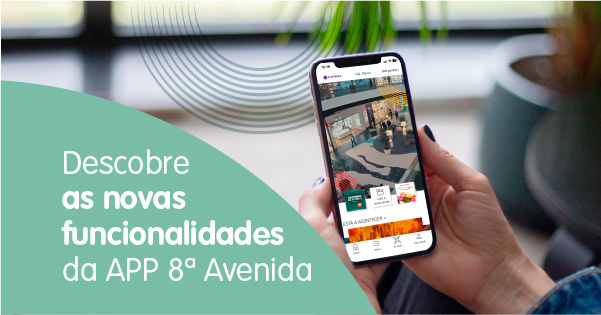 Novas funcionalidades APP 8ª Avenida